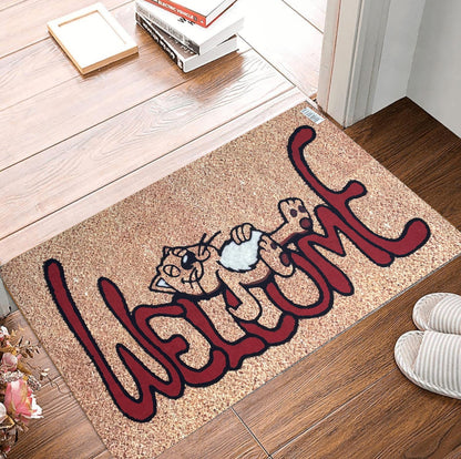 Door Mat Indoor/Outdoor Non Slip Bold Entrance Welcome Mat 69.5cmx44.5cm