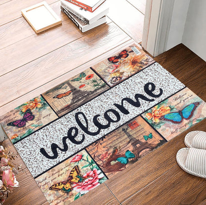 Door Mat Indoor/Outdoor Non Slip Bold Entrance Welcome Mat 69.5cmx44.5cm