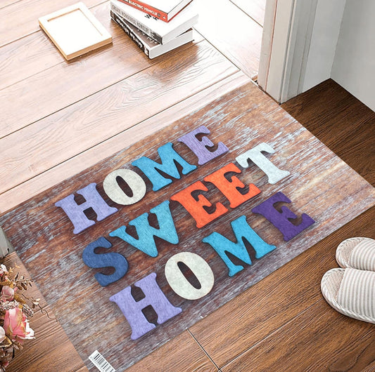 Door Mat Indoor/Outdoor Non Slip Bold Entrance Welcome Mat 69.5cmx44.5cm