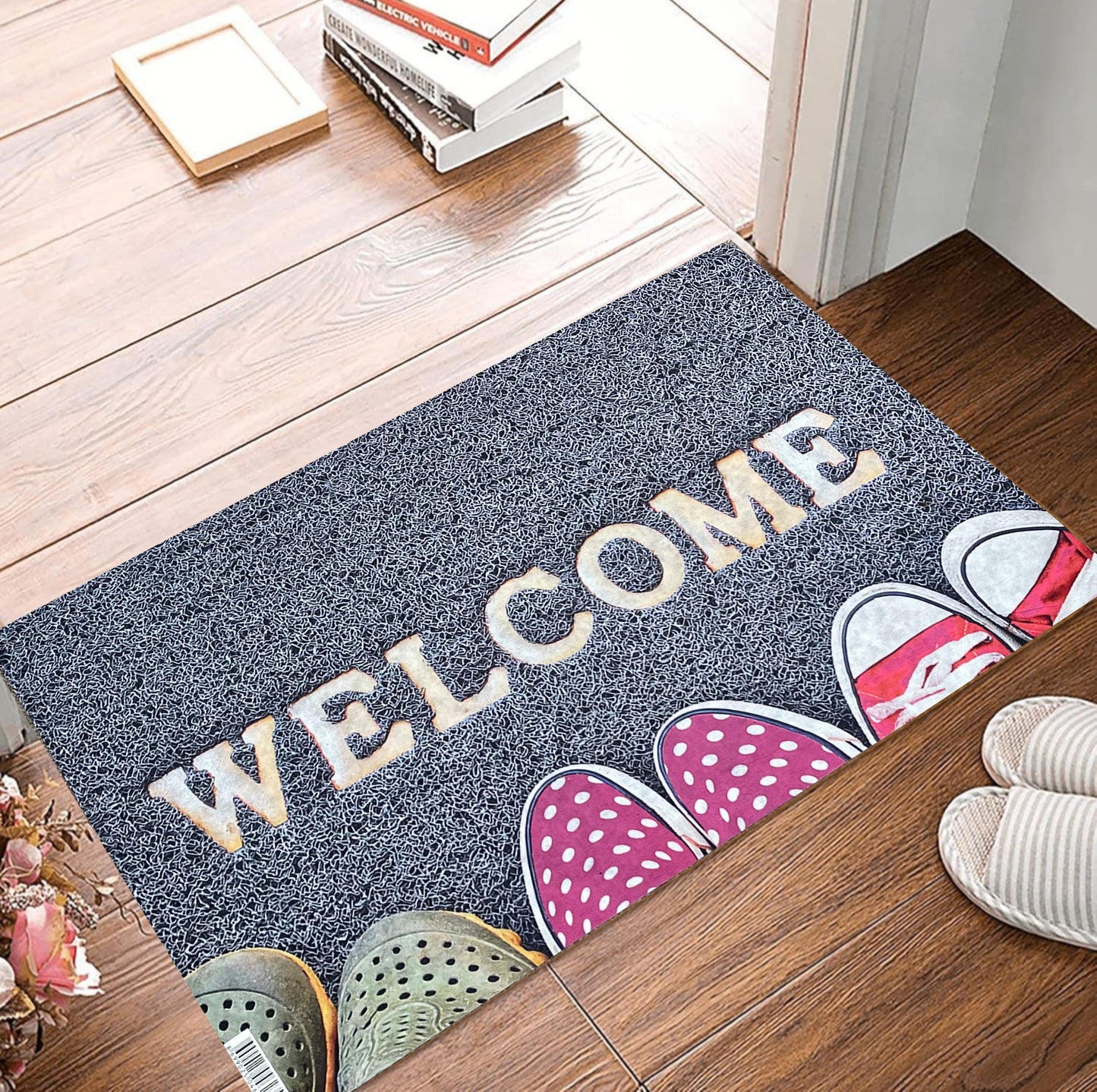 Door Mat Indoor/Outdoor Non Slip Bold Entrance Welcome Mat 69.5cmx44.5cm