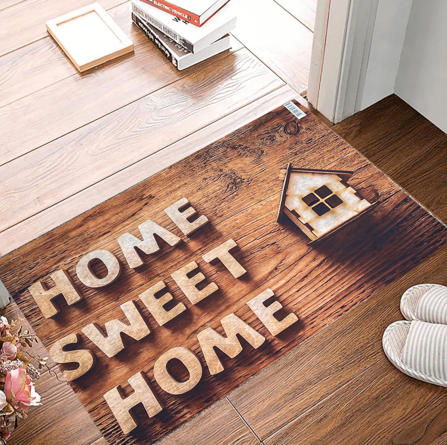 Door Mat Indoor/Outdoor Non Slip Bold Entrance Welcome Mat 69.5cmx44.5cm