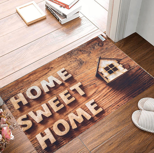 Door Mat Indoor/Outdoor Non Slip Bold Entrance Welcome Mat 69.5cmx44.5cm