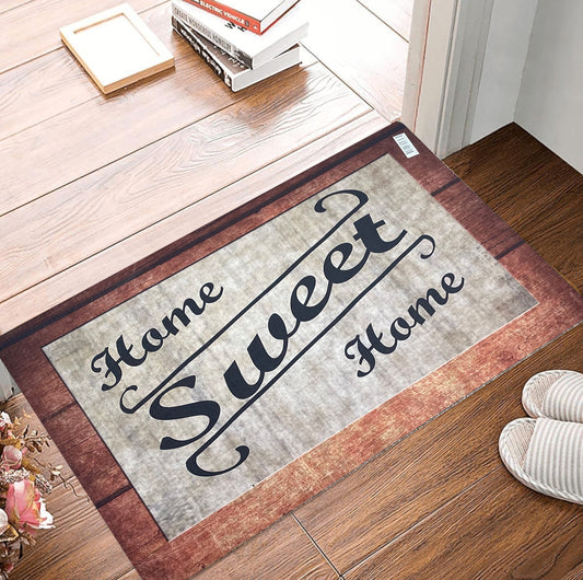 Door Mat Indoor/Outdoor Non Slip Bold Entrance Welcome Mat 69.5cmx44.5cm