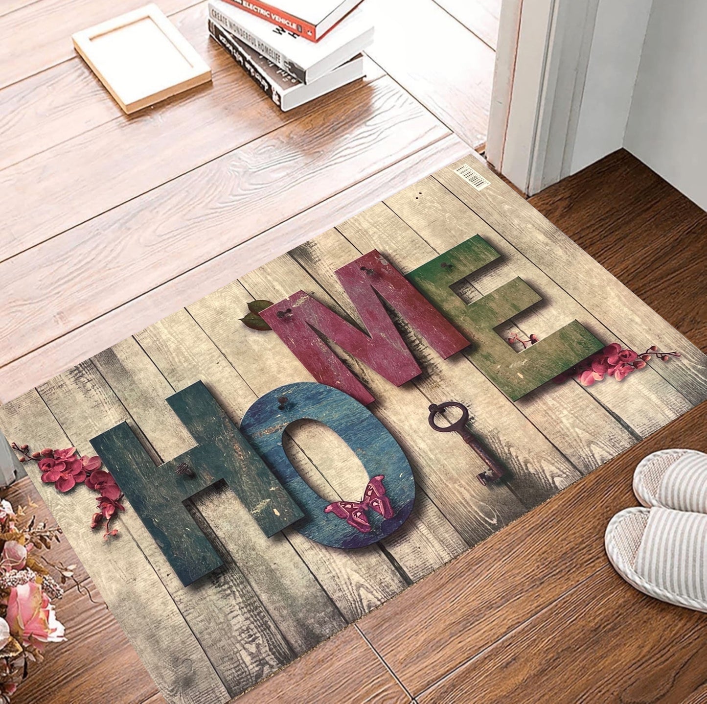 Door Mat Indoor/Outdoor Non Slip Bold Entrance Welcome Mat 69.5cmx44.5cm