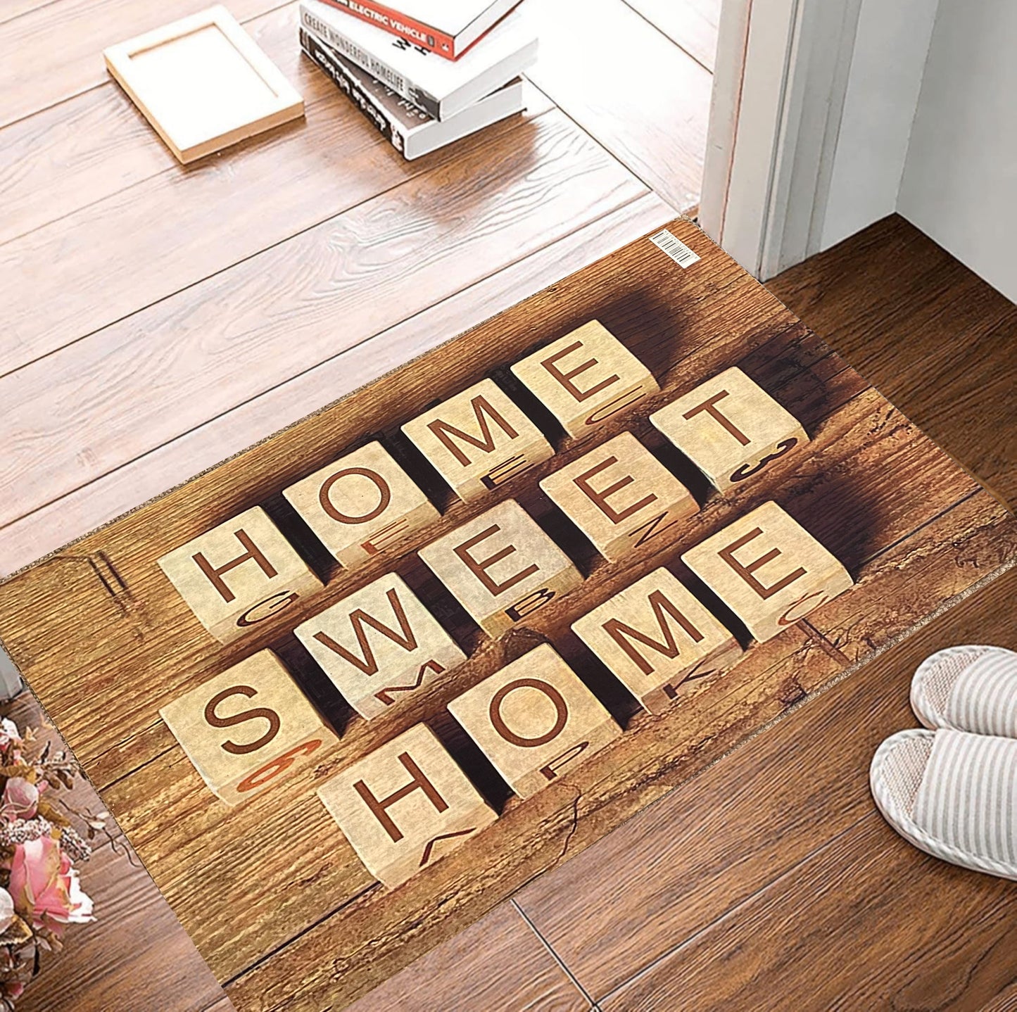 Door Mat Indoor/Outdoor Non Slip Bold Entrance Welcome Mat 69.5cmx44.5cm