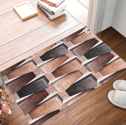 Door Mat Indoor/Outdoor Non Slip Bold Entrance Welcome Mat 69.5cmx44.5cm