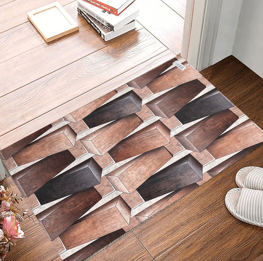 Door Mat Indoor/Outdoor Non Slip Bold Entrance Welcome Mat 69.5cmx44.5cm