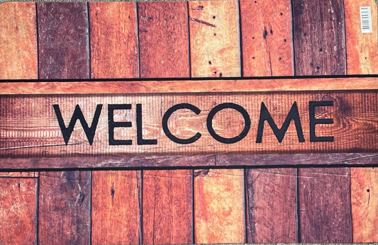 Door Mat Indoor/Outdoor Non Slip Bold Entrance Welcome Mat 69.5cmx44.5cm