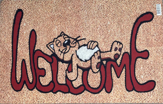 Door Mat Indoor/Outdoor Non Slip Bold Entrance Welcome Mat 69.5cmx44.5cm