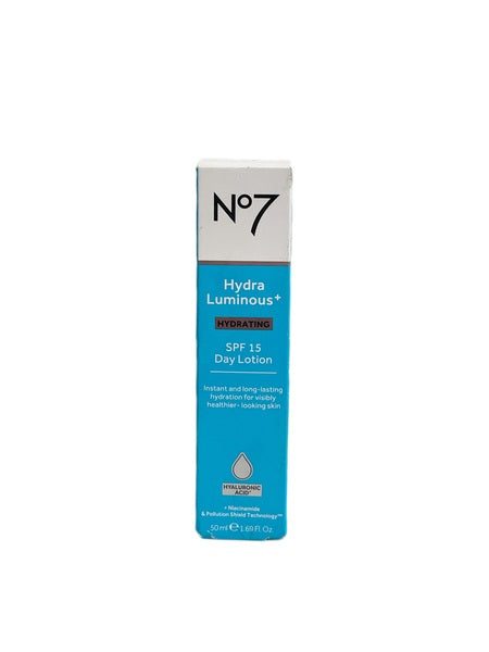 No7 Hydra Luminous HYDRATING SPF 15 Day Lotion 50ml
