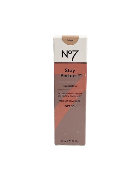 No7 Stay Perfect Foundation Medium Coverage SPF30 30ml